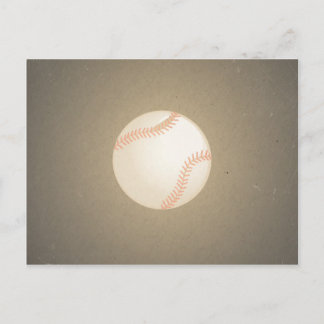 Het vintage Ontwerp van het Honkbal. Het Patroon Briefkaart