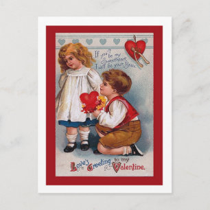 Het vintage ouderwetse Briefkaart van de