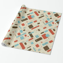 Het vintage Retro Patroon van het Art deco