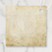 Het  Vintage Wedding Collectie Bedankjes Labels (Achterkant)