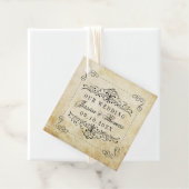 Het  Vintage Wedding Collectie Bedankjes Labels (In situ)