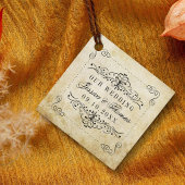 Het  Vintage Wedding Collectie Bedankjes Labels