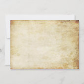 Het  Vintage Wedding Collectie Bedankkaart (Achterkant)