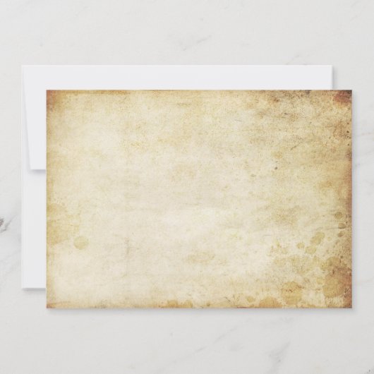 Het  Vintage Wedding Collectie Bedankkaart (Achterkant)