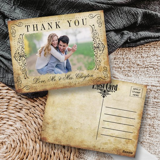 Het  Vintage Wedding Collectie Briefkaart