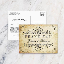 Het  Vintage Wedding Collectie Briefkaart