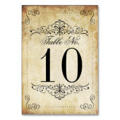 Het  Vintage Wedding Collectie Kaart (Voorkant)