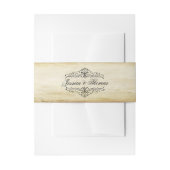 Het Vintage Wedding Collectie Uitnodigingen Wikkel (Voorkant Voorbeeld)