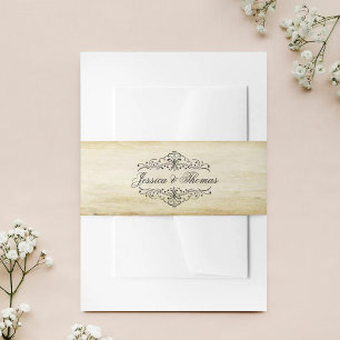 Het Vintage Wedding Collectie Uitnodigingen Wikkel