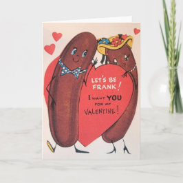 Het vintage Wenskaart van de Valentijnsdag van de Feestdagen Kaart