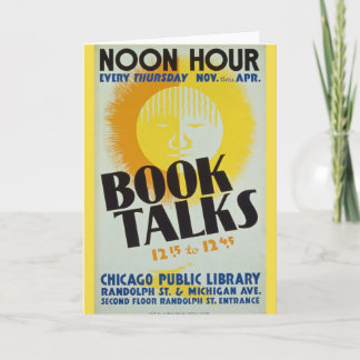 Het vintage Wenskaart van het Boek "van de Kaart