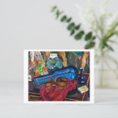 Het Violin Hoesje Suzanne Valadon Briefkaart (Staand voorkant)