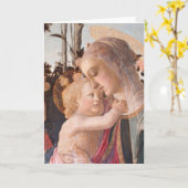 Het Virgin en Kind van Alessandro Botticelli's Kaart (Gele Bloem)
