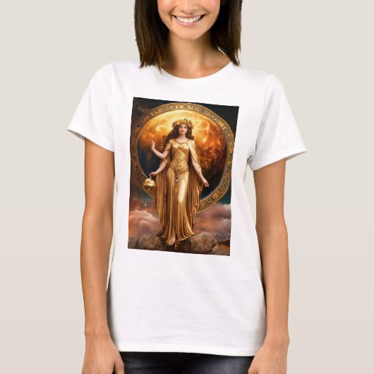 Het Virgin Mercury T-shirt voor dames (Voorkant)