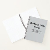 Het Virgo Brain Dump Notitieboek (Binnen)