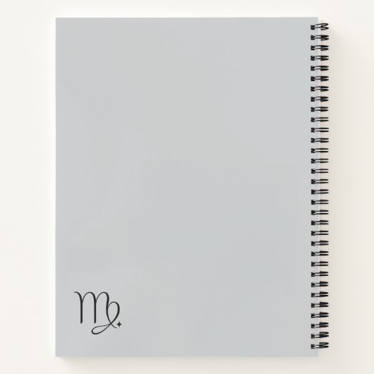 Het Virgo Brain Dump Notitieboek (Achterkant)
