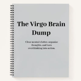 Het Virgo Brain Dump Notitieboek