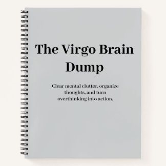 Het Virgo Brain Dump Notitieboek