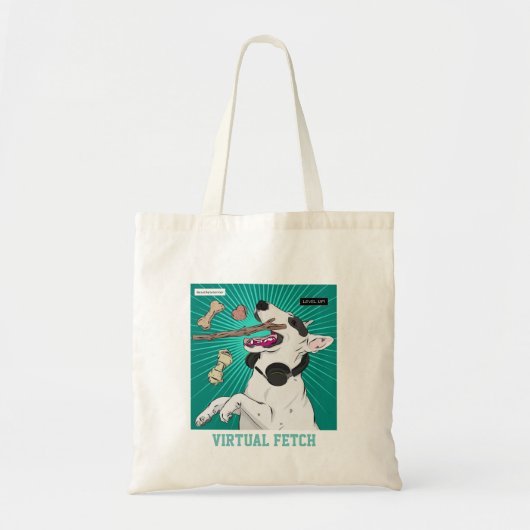 Het virtuele t-shirt van de Vetch van de Terrier R Tote Bag (Voorkant)