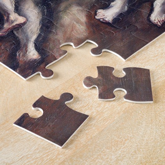 Het visioen van Sint-Jan | El Greco | Legpuzzel (Zijkant)