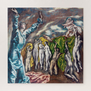 Het visioen van Sint-Jan El Greco Legpuzzel