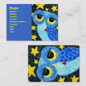 Het Visitekaartje Dreamweaver Owl (Voorkant / Achterkant)