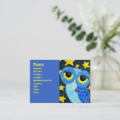 Het Visitekaartje Dreamweaver Owl (Staand voorkant)