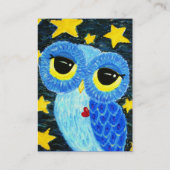 Het Visitekaartje Dreamweaver Owl (Achterkant)