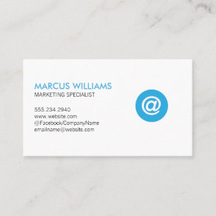 Het Visitekaartje E-mailpictogram van de Specialis