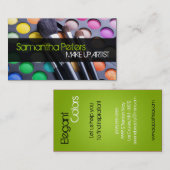 Het Visitekaartje Kunstpaletpenseel van de limoen  (Voorkant / Achterkant)