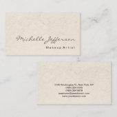 Het Visitekaartje Kunstpatroonpatroon maken (Voorkant / Achterkant)