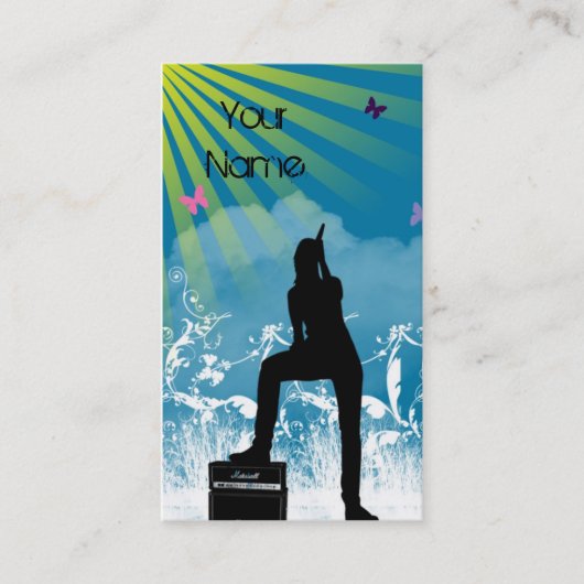 Het Visitekaartje LOUD ZENDEN (Voorkant)