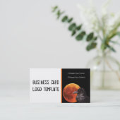 Het Visitekaartje Raven Logo (Staand voorkant)