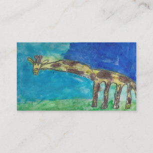 Het Visitekaartje Shy Giraffe