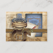 Het Visitekaartje "Traveler Mini Briefkaart" (Voorkant)