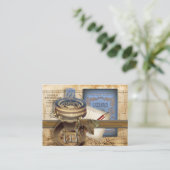 Het Visitekaartje "Traveler Mini Briefkaart" (Staand voorkant)