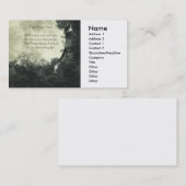 Het Visitekaartje van de bosfairies (Voorkant / Achterkant)