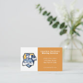 Het Visitekaartje van de Dienst van het Bedrijf va (Staand voorkant)