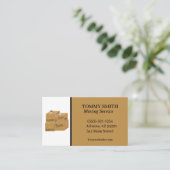 Het Visitekaartje van de Dienst van het Bedrijf va (Staand voorkant)