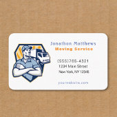 Het Visitekaartje van de Dienst van het Bedrijf va