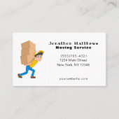 Het Visitekaartje van de Dienst van het Bedrijf va (Voorkant)