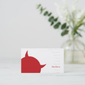 Het Visitekaartje van de duivel (Staand voorkant)