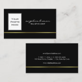 Het Visitekaartje van de Foto van onroerende (Voorkant / Achterkant)