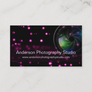 Het Visitekaartje van de Fotograaf van Bokeh & van
