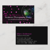 Het Visitekaartje van de Fotograaf van Bokeh & van (Voorkant / Achterkant)