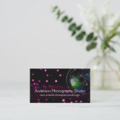 Het Visitekaartje van de Fotograaf van Bokeh & van (Staand voorkant)