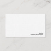 Het visitekaartje van de glimlachende wasbeer