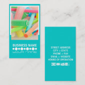 Het Visitekaartje van de herenkapper (Voorkant / Achterkant)