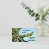 Het Visitekaartje van de Kleur van het Leven van (Staand voorkant)