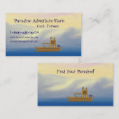 Het Visitekaartje van de Kleur van het paradijs (Voorkant / Achterkant)